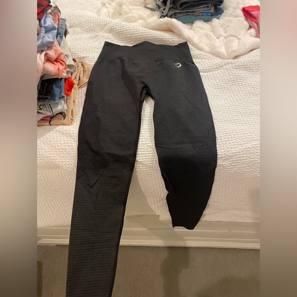 Gymshark leggings! Very good for working out and have never been worn